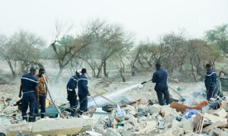 Tchad, dépôt de munitions de l'armée, N'Djamena, incendie meurtrier