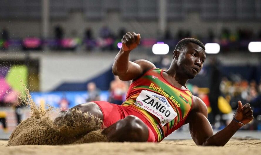 JO de Paris : Hugues Zango s’assure une place en finale du triple saut avec un premier essai concluant